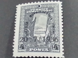 TÜRKEY--1930-40 -   17.50K    SÜRSAJED  BOĞAZLAR MUKAVELESİ  DAMGASIZ - Unused Stamps