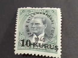 TÜRKEY--1930-40 -   200K   SÜRSAJED  İZMİR FAİR  DAMGASIZ - Unused Stamps