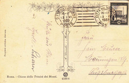 S - Da Roma Per L' Austria Cent. 25 - Briefe U. Dokumente