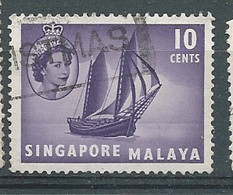 Singapour   Yvert N° 34  Oblitéré      -  AE 21630 - Singapur (...-1959)