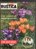 RUSTICA N°10 1961 Crocus Oïdium Colombophilie Courgette Gardening Magazine - Jardinage