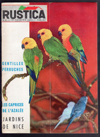 RUSTICA N°8 1961 Azalée Pigeon Salade Poireau Nice French Gardening Magazine - Tuinieren