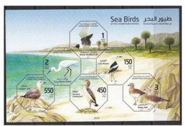 UAE Sea Bird's Mini Sheet MNH - Fenicotteri