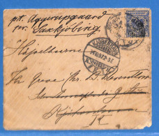 Allemagne Reich 1897 Lettre De Kjobenhavn (G14892) - Brieven En Documenten