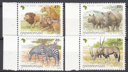 Hungary 1997 Animals Mi#4450-4453 Mint Never Hinged - Nuevos