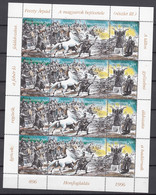 Hungary 1996 Mi#4368-4370 Mint Never Hinged Kleinbogen - Unused Stamps