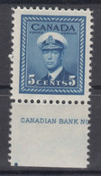 Canada 1942 Mi#222 Mint Never Hinged - Unused Stamps