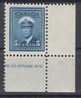 Canada 1942 Mi#222 Mint Never Hinged - Ongebruikt