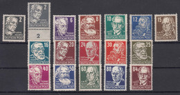Germany Under Allied Occupation In WWII, Soviet Zone 1948 Mi#212-227 Mint Never Hinged - Andere & Zonder Classificatie