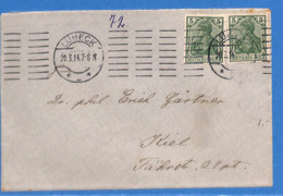 Allemagne Reich 1914 Lettre De Lubeck (G14900) - Covers & Documents