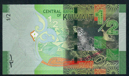 KUWAIT P30a 1/2 DINAR 2014 FIRST SIGNATURE #BF/06 UNC. - Koweït