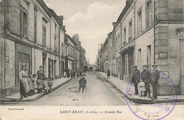 St épain * Grande Rue * Cachet 68ème Régiment D'infanterie , Commandant De Détachement - Other & Unclassified