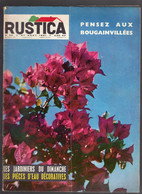 RUSTICA N°35 1961 Bougainvillée Groseiller Pêche Pressoir Gardening Magazine - Giardinaggio