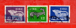 (Us6) Irlanda - Eire ° - 1977-1980 -  Yv. 360-361-422. Oblitérer. - Usati