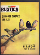 RUSTICA N°34 1961 Oiseaux Des Iles Oignon Pigeon Besançon Gardening Magazine - Garden