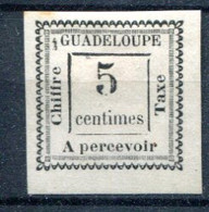 Guadeloupe         Taxe N° 6 * - Timbres-taxe
