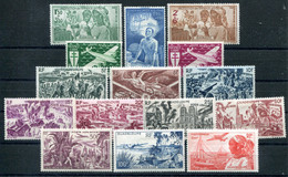 Guadeloupe       PA   1/15 *   Complet - Airmail