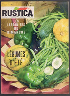 RUSTICA N°31 1961 Potager été Pigeon Poule Campanules Pêche Jardin De Rocaille - Garden