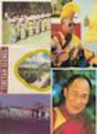 TIBET Incl. DALAI LAMA 17 India Postcards Mostly Pre-1980 (L6169) - Tíbet