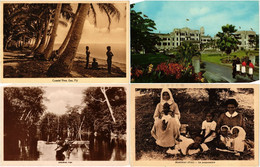 FIJI ISLANDS OCEANIA SOUTH PACIFIC 10 Vintage Postcards 1900-1960 Period (L3532) - Fidji