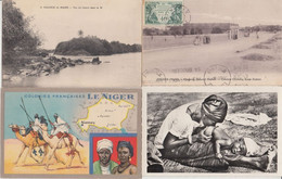 NIGER 13 Vintage AFRICA Postcards Pre-1940 With BETTER (L2838) - Niger