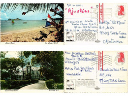 VIRGIN ISLANDS WEST INDIES ST.LUCIA CARIBBEAN 23 PC Mostly Pre-1970 (L5030) - Jungferninseln, Amerik.