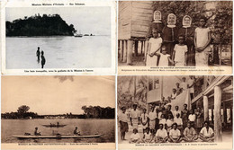 SALOMON ISLANDS OCEANIA SOUTH PACIFIC 13 Vintage Postcards (L5967) - Salomon