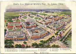USA ST.LOUIS 1904 EXPO 13 Vintage Postcard (L3662) - St Louis – Missouri