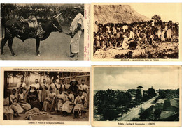 ANGOLA PORTUGAL COLONY 18 Vintage AFRICA Postcards (L2322) - Angola