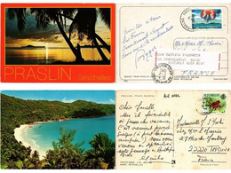 SEYCHELLES ISLANDS AFRICA 30 MODERN POSTCARDS INCL. POSTALLY USED (L5815) - Seychelles