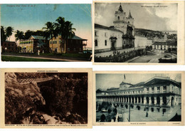 ECUADOR SOUTH AMERICA 78 Vintage Postcards Pre-1940 (L2670) - Equateur