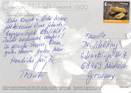 Portugal E20g Travesseiro De Sintra Patesserie - Postkarte Nach Deutschland - Lettres & Documents