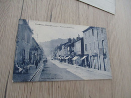 CPA 12 Aveyron Capdenac Gare Rue De La République - Autres & Non Classés