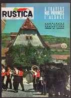 RUSTICA N°27 1961 Spécial Alsace Vignoble Strasbourg Apiculture Pêche Chasse - Giardinaggio