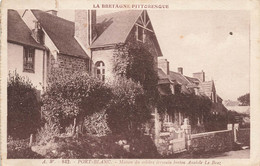 Port Blanc * Maison Du Célèbre écrivain Breton Anatole LE BRAZ * Villa - Andere & Zonder Classificatie