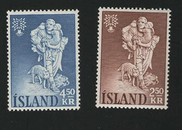 1960 Refugees Year Michel IS 340 - 341 Stamp Number IS 325 - 326 Yvert Et Tellier IS 299 - 300  Xx MNH - Neufs