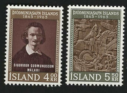 1963 National Museum Michel IS 368 - 369 Stamp Number IS 352 - 353 Yvert Et Tellier IS 323 - 324 Xx MNH - Nuovi