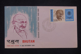 BHOUTAN - Enveloppe FDC En  1969 - Mahatma Gandhi - L 140091 - Bhoutan