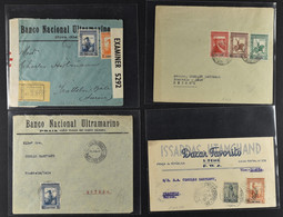 PORTUGESE COLONIES 7 ENVELOPES: INDIA, CABO VERDE, S. THOMÉ E PRINCIPE 1920-70, POSTAL HISTORY - Otros & Sin Clasificación