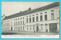 * Ronse - Renaix (Oost Vlaanderen) * (L. Massez - Meert) Institut Des Soeurs De La Miséricorde, Façade établissement - Renaix - Ronse