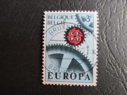 Nr 1415 - Europa - Luppi/Varibel V14 "BE" In Belgique Verbonden - Gestempeld - Andere & Zonder Classificatie