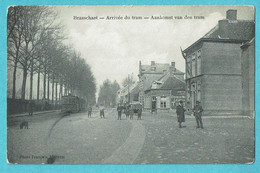 * Brasschaat - Brasschaet (Antwerpen) * (Photo Françaix Merxem) Arrivée Du Tram, Vicinal, Zeldzaam, TOP, Rare - Brasschaat