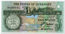 GUERNSEY,1 POUND,1991-,P.52b,UNC - Guernsey