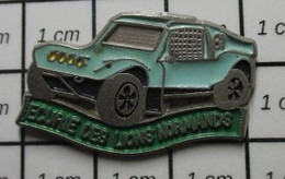 3319 Pin's Pins : Rare Et Belle Qualité : SPORTS / AUTOMOBILE BUGGY ECURIE DES LIONS NORMANDS Grrrrrr ! - Automobile - F1