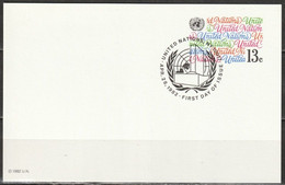 UNO New York 1982  Ganzsache  Mi-Nr. P 8 ESST. Ungebraucht  ( D 2406  ) - Brieven En Documenten