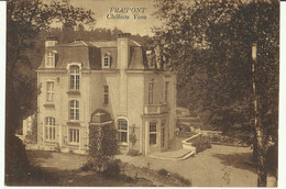 Fraipont -- Château Voos.      (2 Scans) - Trooz