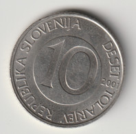 SLOVENIA 2001: 10 Tolarjev, KM 41 - Slovenia