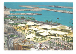 Postcard With Amazing Modern View Of Doha Qatar - Buildings Arabian Sea Art Architecture Skyscrapers Scenery - Qatar