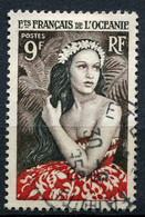 Etablissements Français De L'Océanie - 1955 - Yt 203 - Jeune Fille De Bora Bora - Obl. - A - Used Stamps