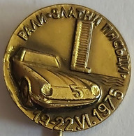 Rally Zlatni Piassatzi 1975 Bulgaria  Rally Championship Automobile (Car) Racing  PIN A13/10 - Rallye